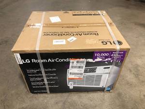 LG Electronics 10,000 BTU 115-Volt Window Air Conditioner LW1016ER with ENERGY STAR and Remote in White Customer returns Review all pictures