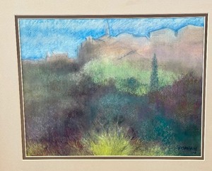 lot 12 image: Framed Art Print by Carol Popham
