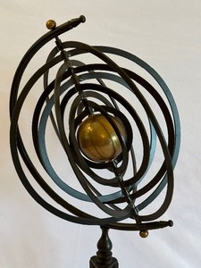 lot 82 image: Armillary Sphere Sculpture