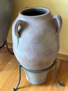 lot 85 image: Two Decorative Floor Vases