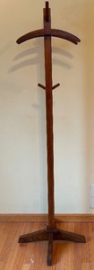 lot 10A image: Vintage Wooden Coat Rack from The Golden Rule