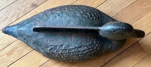 lot 125 image: The Dotson Company Cast Iron Duck Boot Scrape