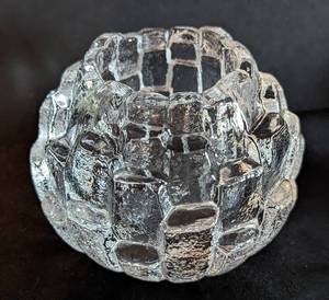 lot 49A image: Crystal Candleholders