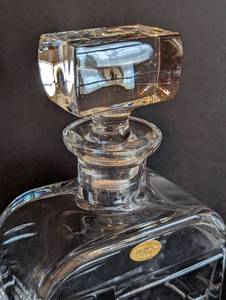 lot 59 image: Block Crystal Decanter