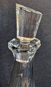 lot 60 image: Mikasa Crystal Decanter