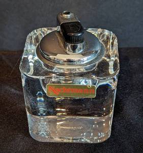 lot 61 image: Nachtmann Crystal Table Lighter