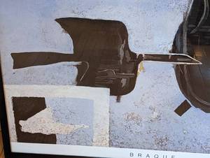 lot 101 image: Framed Georges Braque Print