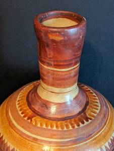 lot 112 image: Painted Stoneware Jug