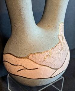 lot 115 image: Navajo Painted Wedding Vase