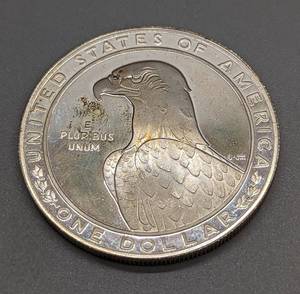 lot 139 image: 1983 Olympics Commemorative Silver Dollar