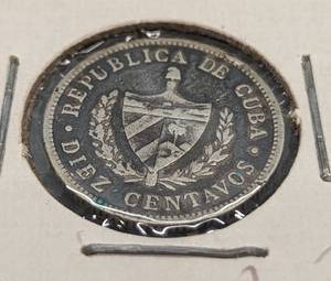 lot 142 image: Assorted Silver Coins from Mexico, Cuba and Chile