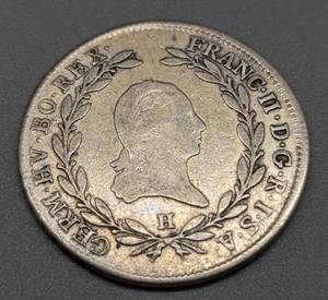 lot 144 image: 1794 Austria Silver 20 Kreuzer