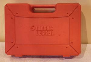 lot 208 image: Black and Decker High Torque Ratchet Tool & Bit Set