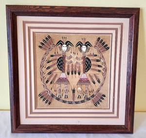 lot 238 image: Navajo Sand Art & More