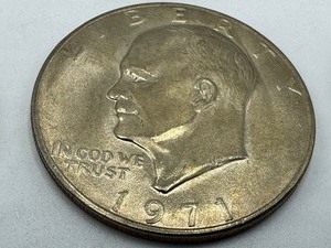 lot 221A image: (6) United States Eisenhower Silver Dollar Coins