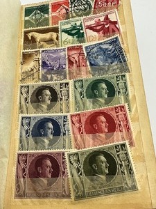 lot 222A image: Vintage German Postal Stamp Collection