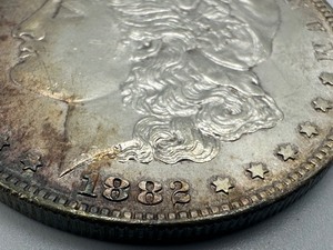 lot 216A image: 1882 S United States Silver Dollar Coin