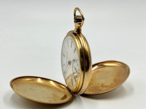 lot 4A image: Vintage 14k Waltham Pocket Watch