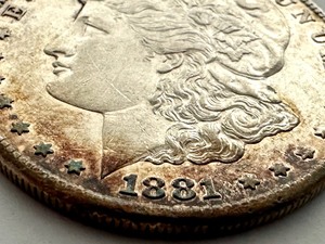 lot 193 image: 1881 S United States Silver Dollar Coin
