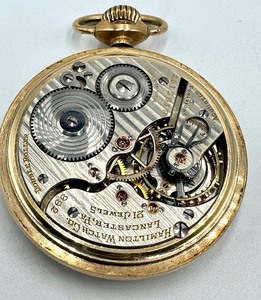 lot 191 image: Vintage Hamilton Pocket Watch