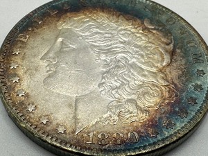 lot 189 image: 1880-O United States Morgan Silver Dollar