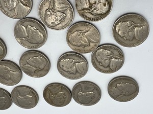 lot 253 image: (20) United States Jefferson Nickels