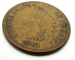 lot 296 image: 1800s United States Indian Head Pennies