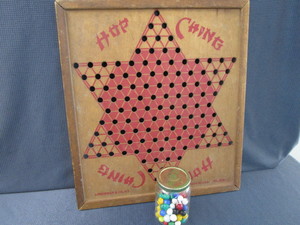 lot 60 image: Chinese Checkers Game Board