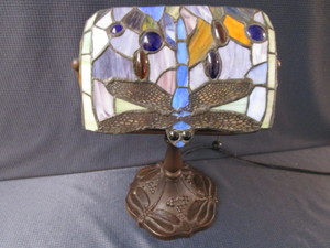 lot 69 image: Dragonfly Desk Lamp