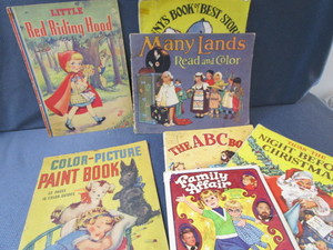lot 149 image: Childrens Vintage Books