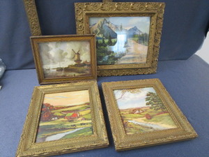 lot 173 image: Antique Frames