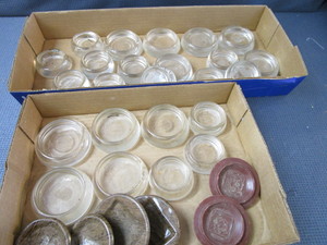 lot 187 image: Glass Furniture Slides