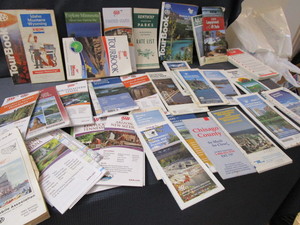 lot 214 image: Road Maps, Touring Books