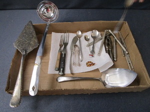 lot 242 image: Pie Servers, Nut Crackers
