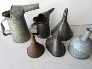 lot 309 image: Funnels & Cans