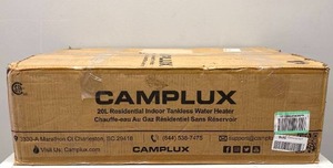 lot 10 image: Camplux 5.28 GPM Tankless Liquid Propane Hot Water Heater For Whole House