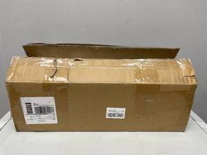 lot 27 image: WASJOYE White Rolling Wire Slim 5-Shelf Storage Cart with Lockable Wheels