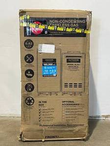 lot 2 image: Rheem RTG-70DVLN-1 Tankless Non-Condensing Natural Gas Mid-Efficiency Indoor Water Heater