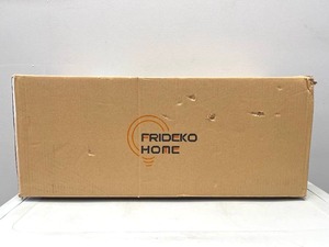 lot 88 image: Frideko 4-Light Black Rectangular Cage Pendant Fixture