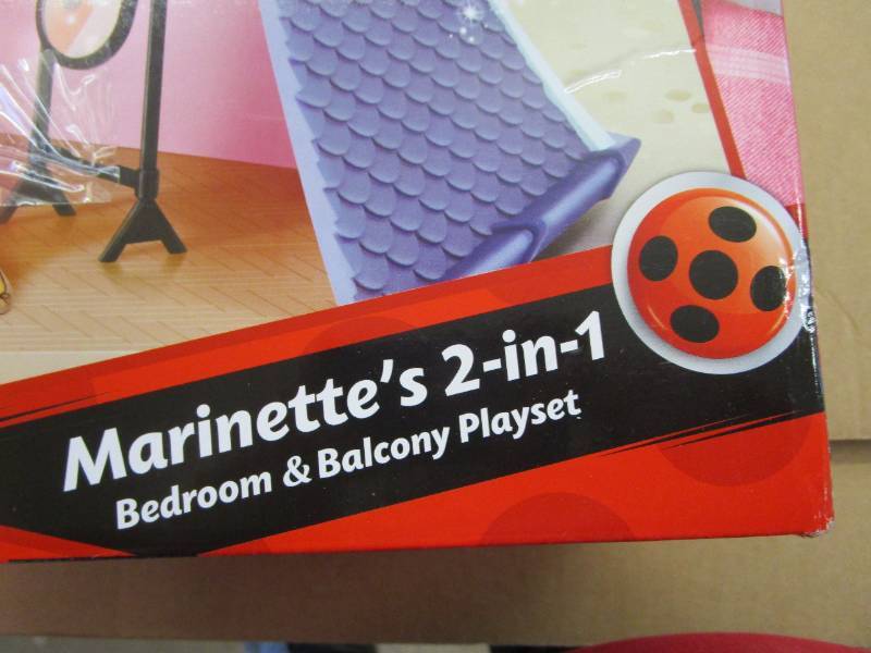 Miraculous Marinette's 2 in 1 Bedroom and Balcony Play Set (Not
