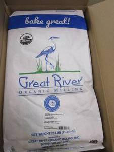 lot 727 image: Great River Organic Milling, Specialty Flour, Organic, Non-GMO, 25-Pounds (Pack of 1)