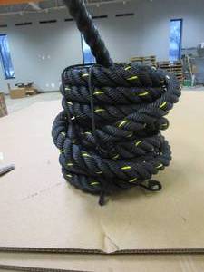lot 774 image: Heavy Duty Black & Gold Rope (UNKNOWN LENGTH)