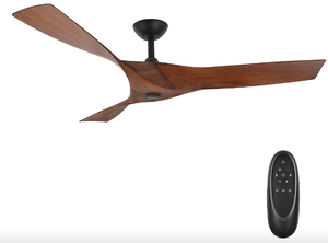lot 799 image: hykolity 52 Inch DC Motor Ceiling Fan with 3 ABS Plastic Blades, Indoor Ceiling Fans for Kitchen Bedroom Living Room, ETL Listed with Remote Control (OPEN BOX)
