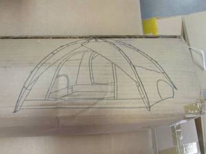 lot 848 image: Moon Lence Camping Tent (UNKNOWN SIZE)