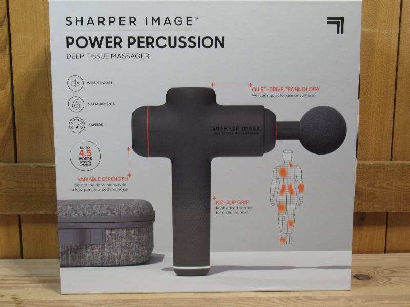 Sharper Image Power Percussion Deep Tissue Massager