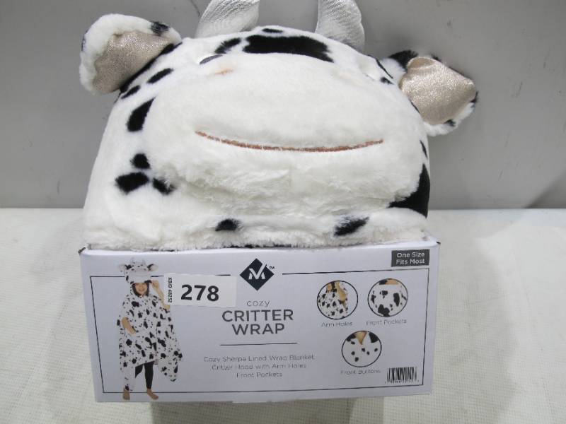 Cozy discount critters blanket