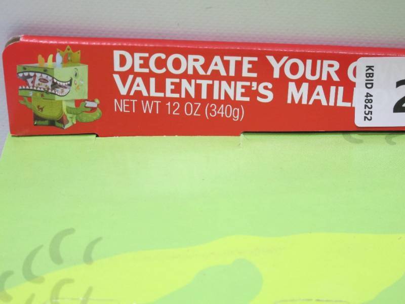 lot 624 image: 2 NEW Decorate Your Own Valentines Mailbox - Dinosaurs
