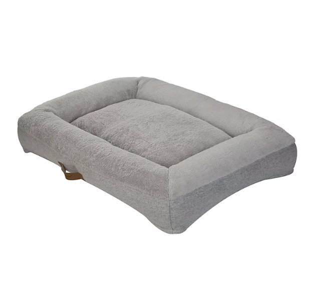 lot 634 image: NEW Members Mark Bolster Pet Bed, 30 x 40 - Tweed