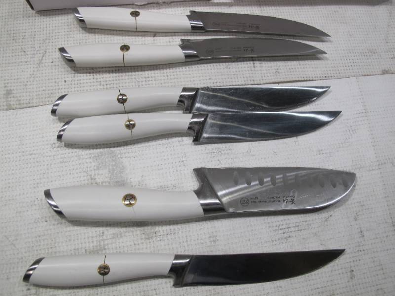 Cangshan L Series 12-Piece German Steel Forged Knife Set, Black