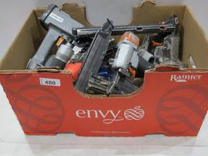 lot 480 image: Lot of USED AS-IS Power Tools - 8 Nailers